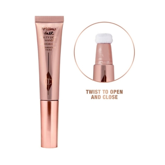 Charlotte Tilbury Beauty Light Wand Easy Highlighter: Pillow Talk, NIB - Picture 3 of 10